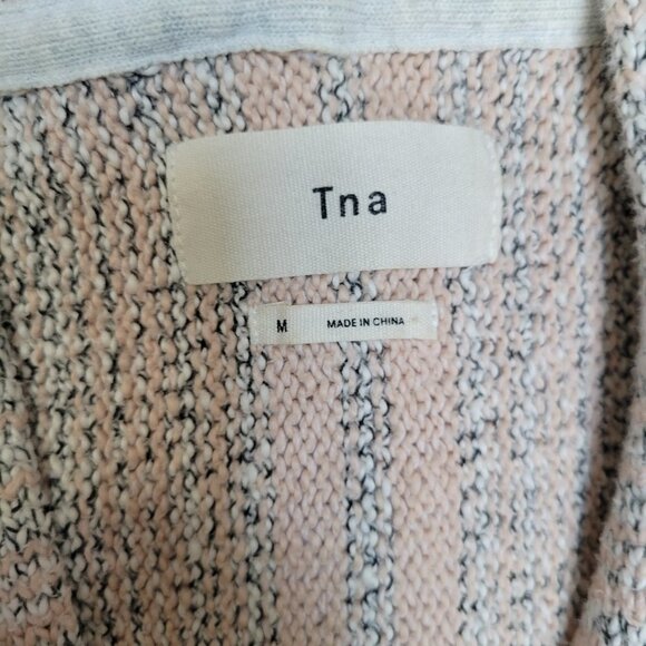 TNA Aritzia Baja Hoodie Poncho Pullover Top - Size M - Picture 4 of 10